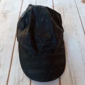 Nike- Running Hat- Logo- Dri-fit- Black